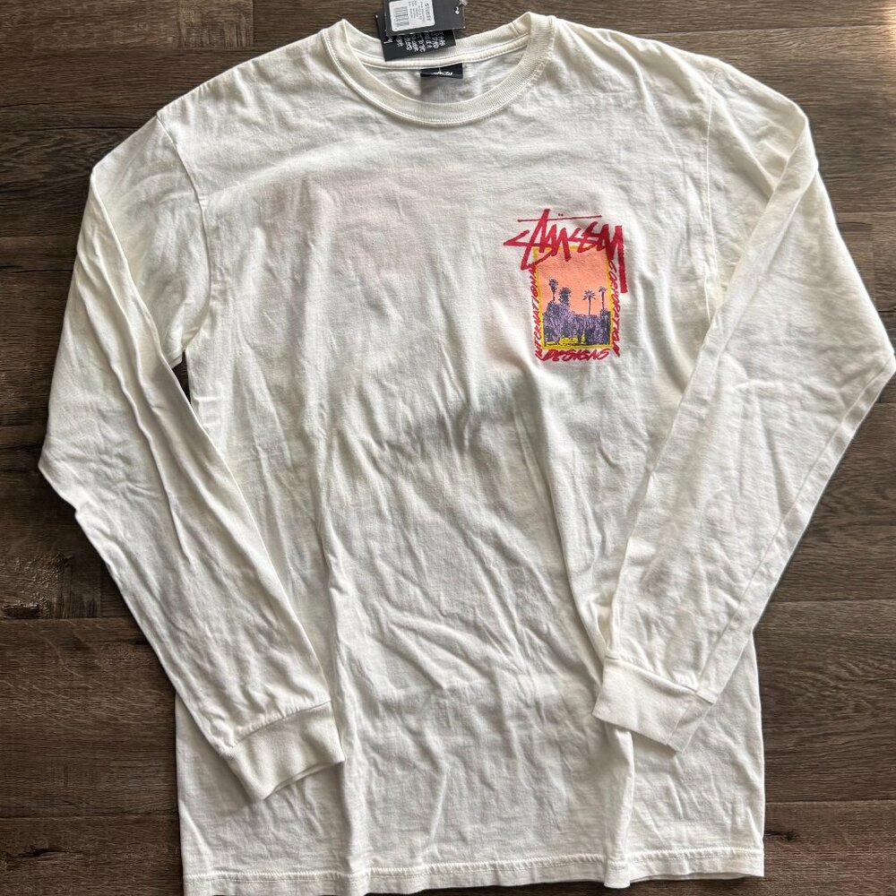 STUSSY PALM DESERT Long Sleeve T-Shirt
